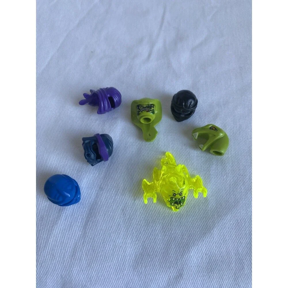 Lot of Lego Ninjago Accessories Lot Helmets Hoods Masks for Minifigures #2